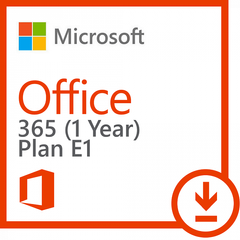 Microsoft Office 365 для підприємств План Е1 (OLP; підписка на 1 рік)