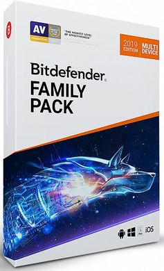 Bitdefender Family Pack на 1 рік