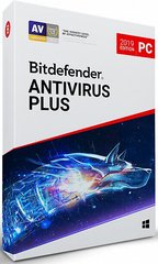 BitDefender Antivirus Plus на 1 ПК на 1 год