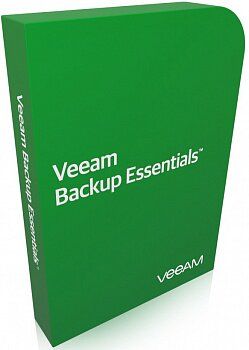 Veeam Backup Essentials Enterprise Plus licensed by VM 1 Year Subscription Upfront Billing License & Production (24/7) Support (придбання)