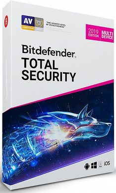 BitDefender Total Security Multi-Device ліцензія на 5 пристроїв на 1 рік