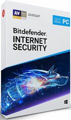 Bitdefender Internet Security лицензия на 1 ПК на 1 год