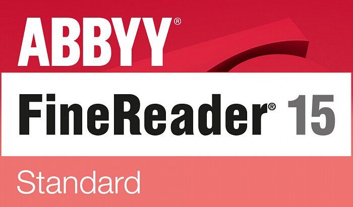 ABBYY FineReader Standard 15 for Win ESD